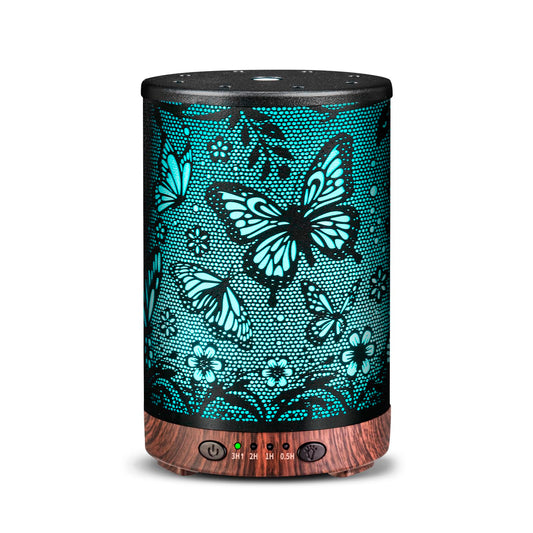 JOYOLO metal essential oil diffuser with 7 color LED lights