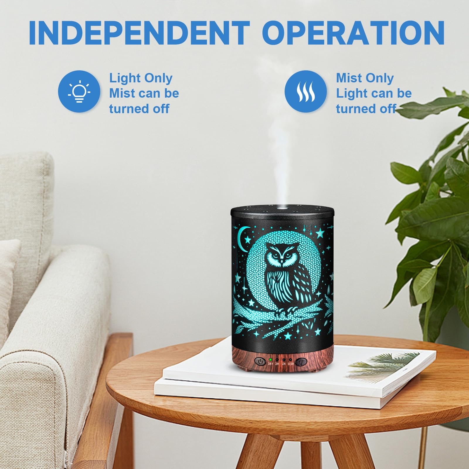 JOYOLO diffuser showing auto shut-off feature