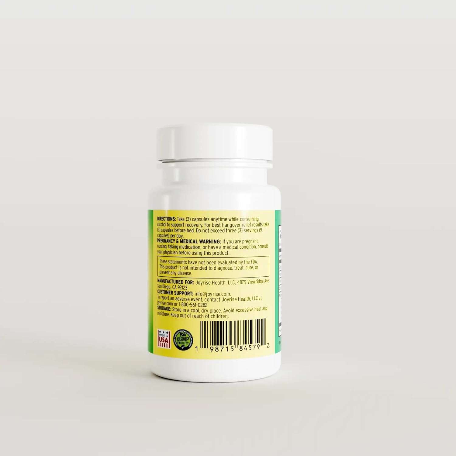 Joyrise DHM formula visual highlights bioavailability improvements