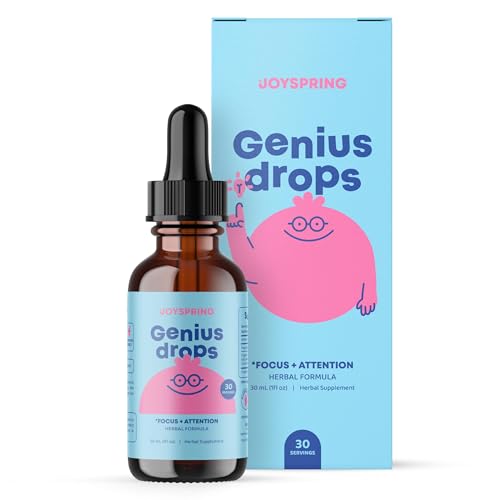 JoySpring Genius Drops for Kids bottle 1 oz