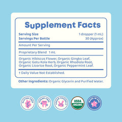Peppermint Leaf in JoySpring Genius Drops Smartberry Vanilla