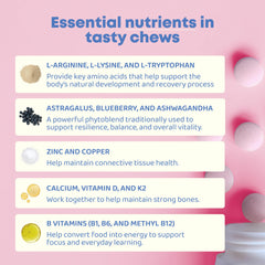 Immune support ingredients Ashwagandha and Astragalus on packaging