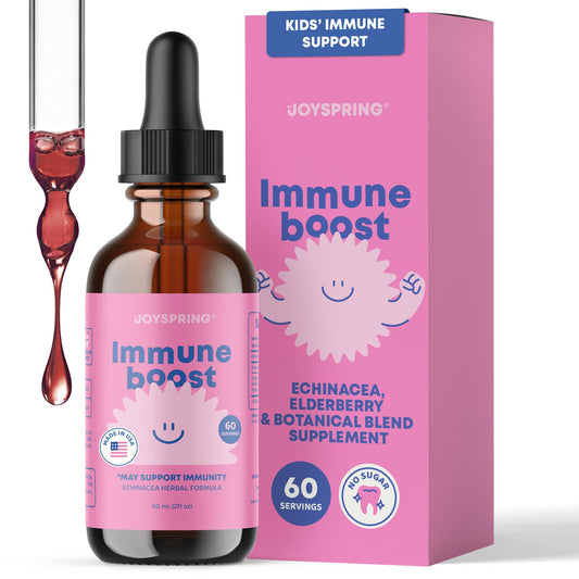 JoySpring Immune Drops bottle 2 fl oz