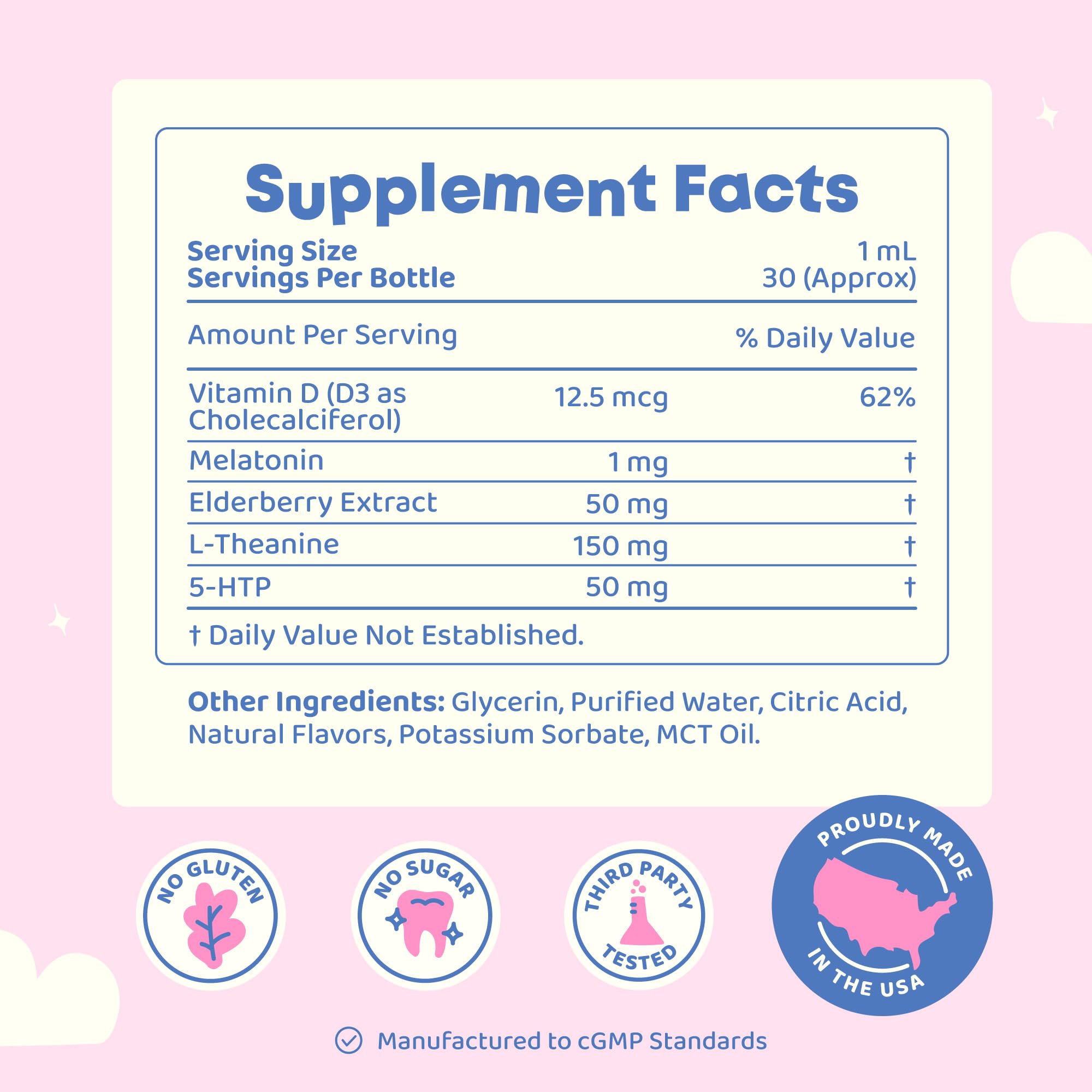 Graphic illustrating improved sleep quality for kids