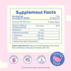 Graphic illustrating improved sleep quality for kids