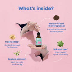 Raspberry-flavored liquid drops