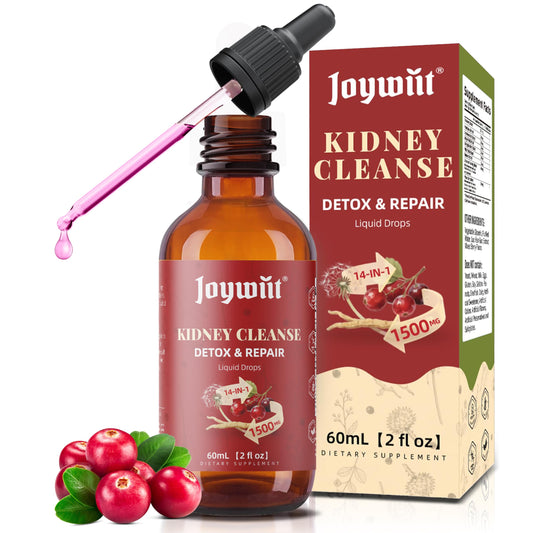Joywiit Kidney Cleanse Drops bottle with label