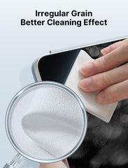 Disposable microfiber cleaning cloth for eyeglasses and cameras – image 2 of 7