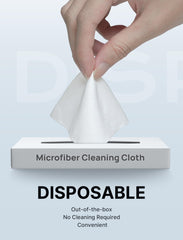One-time-use microfiber cleaning cloth safely cleans phones and tablets – image 3 of 7