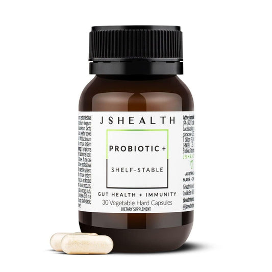 JSHealth Gut Health and Immunity Probiotics bottle – 30 servings