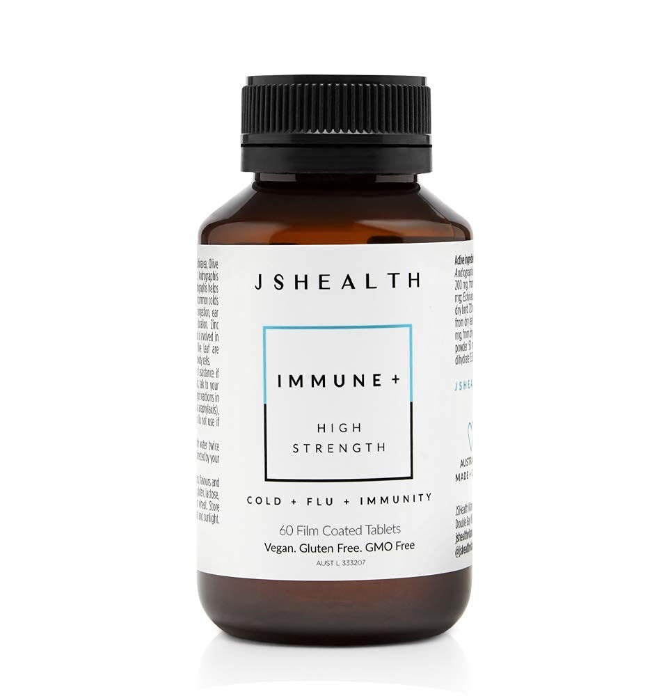 JSHealth Immune + Immunity Booster bottle with 60 tablets