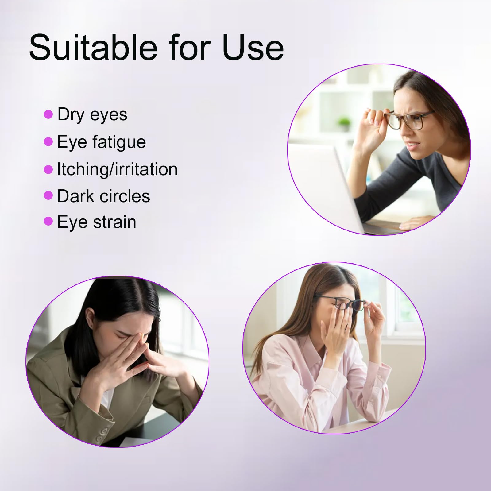 JsvshJ disposable steam eye mask for on the go relief and convenience