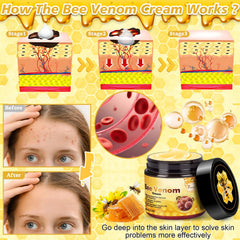 Juanchi Bee Venom Cream used as a light primer.
