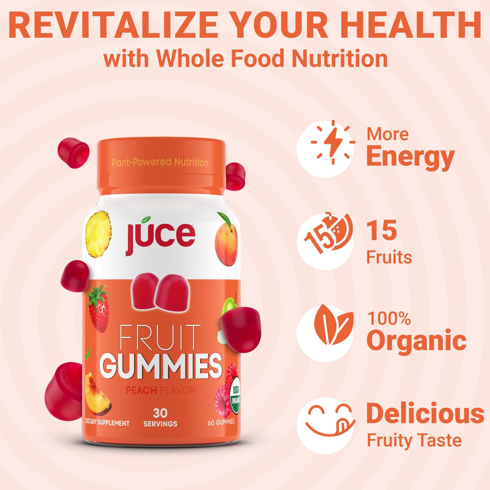 Freeze-drying process preserves nutrients in Júce Fruit Gummies
