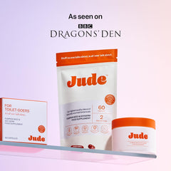 Close-up of Jude Bladder Control Tablets capsules