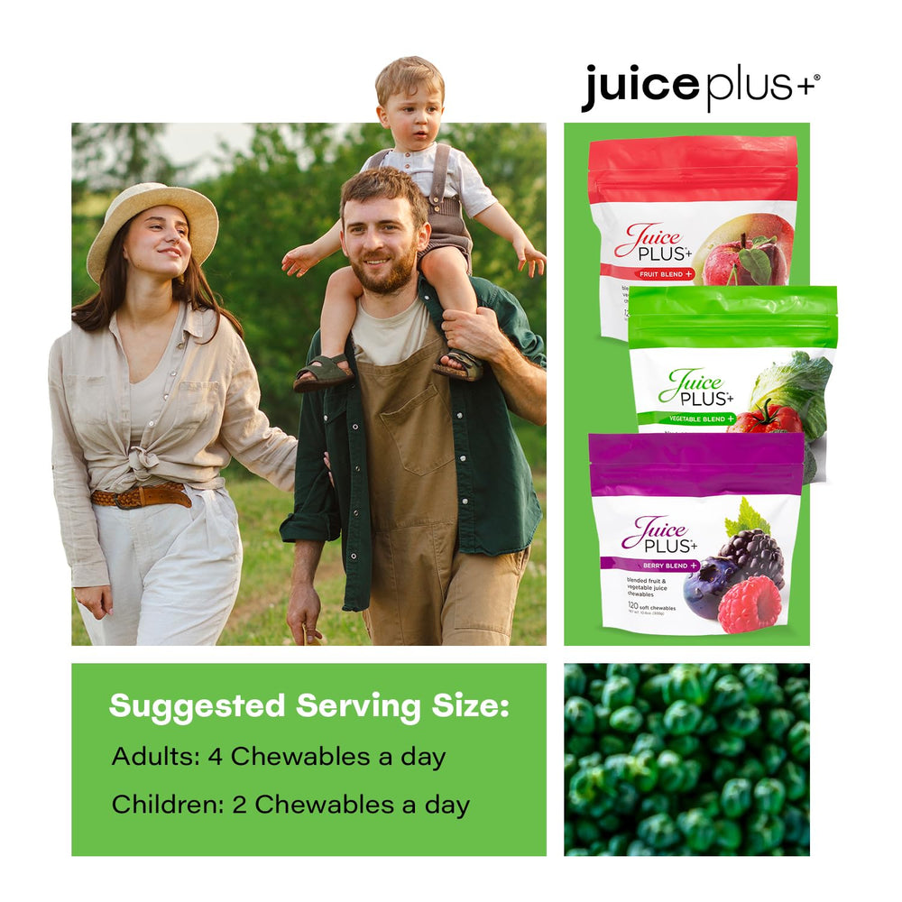JuicePlus+ Soft Chews enjoyed by kids and adults