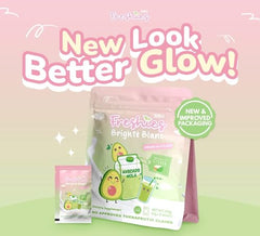 Freshies Avocado Milk packaging and sachets