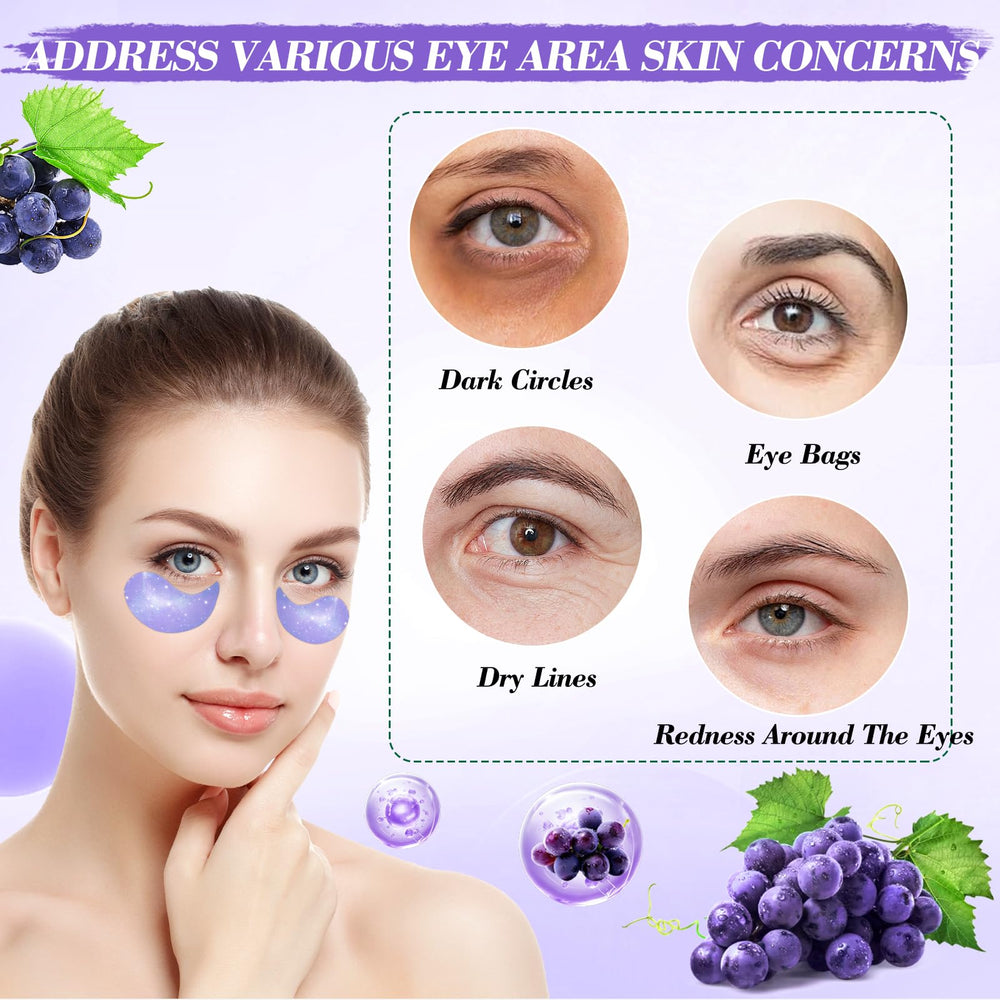 JULYBRO starry hydrogel patches hug the contours for soothing depuff.