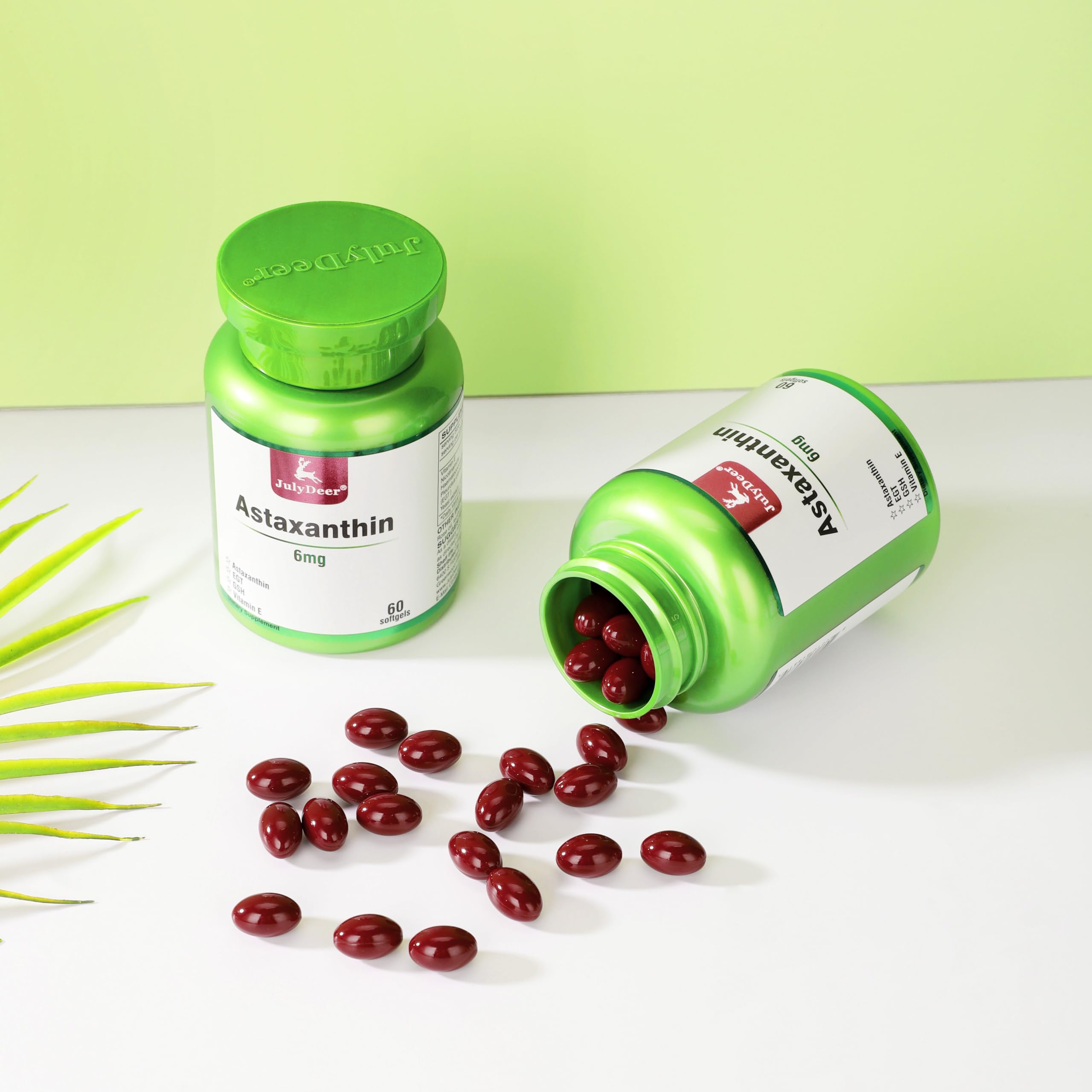 Gut health and sports recovery with Astaxanthin 6mg