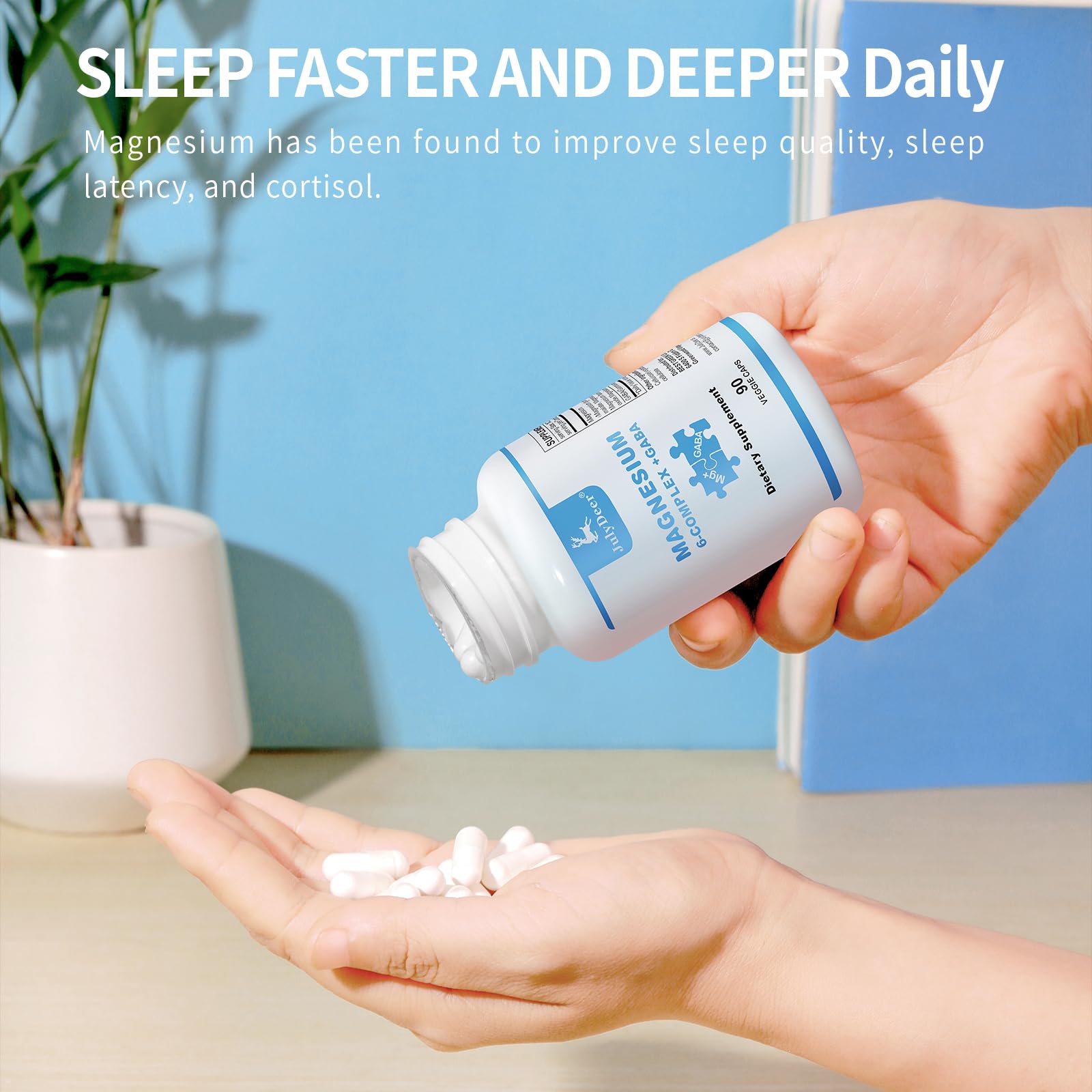 Vegan-friendly magnesium complex packaging