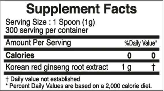 A cup scene with Jung Kwan Jang ginseng extract suggesting a soothing infusion.