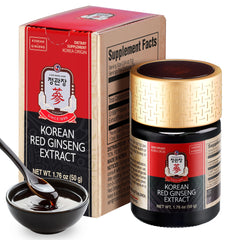Jung Kwan Jang Korean Red Panax Ginseng paste in 50g jar for daily vitality
