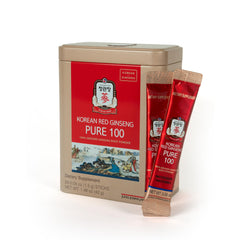 JungKwanJang Korean Red Ginseng packaging image promotes daily energy potential