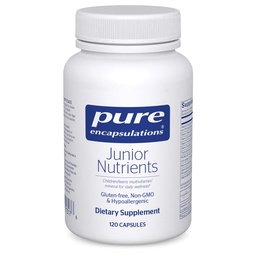 Pure Encapsulations Junior Nutrients hero image with bottle