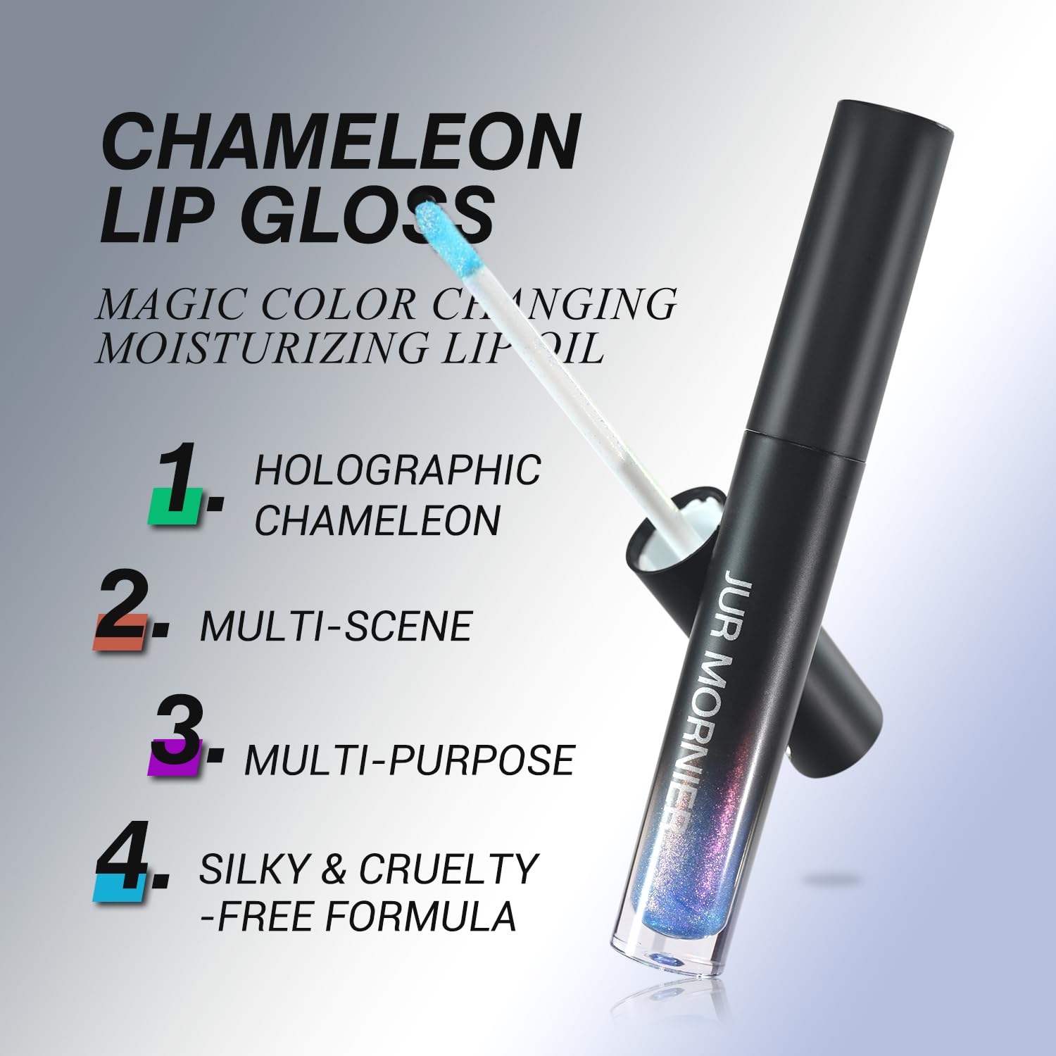 Jur Mornier long-lasting lip gloss for theater, festivals, and parties