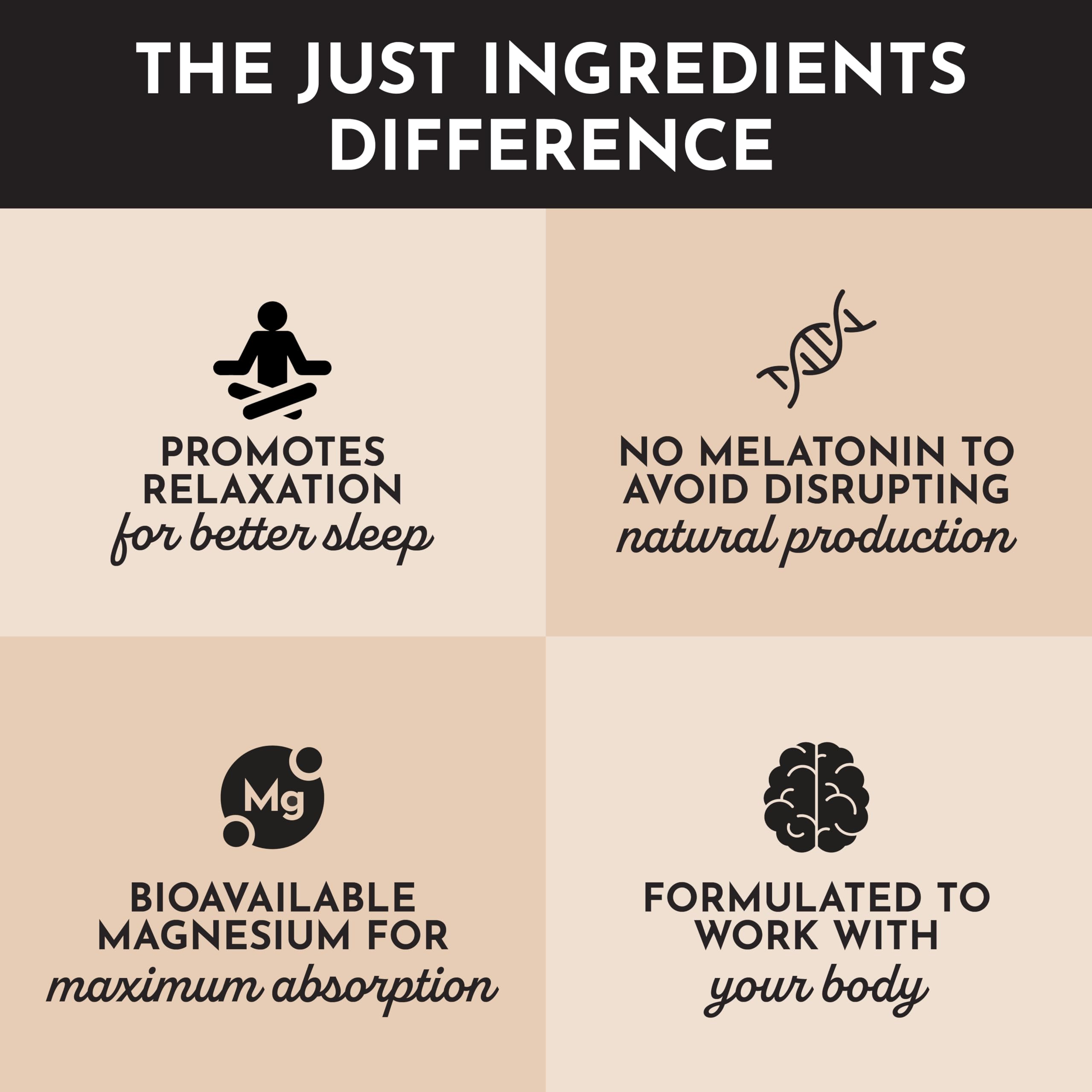 Just Ingredients Chai Nighttime Relax mug pour ready to enjoy.