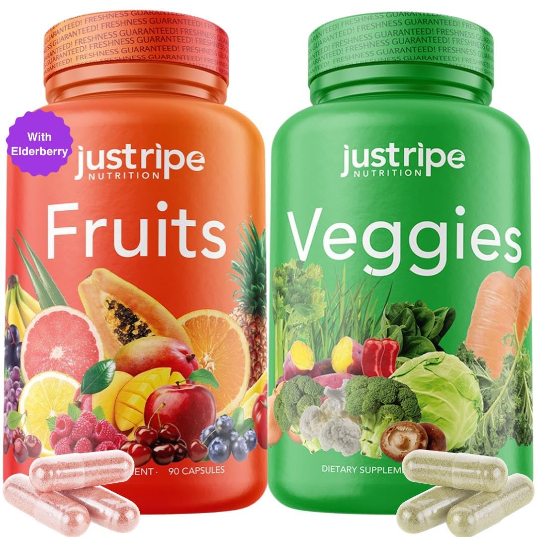 Just Ripe Nutrition green capsule for daily energy support.