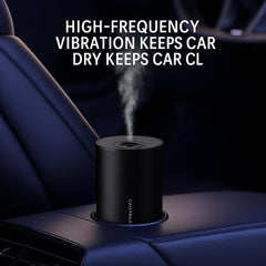 JustBloom compact black diffuser design emphasizes premium look and gift suitability.