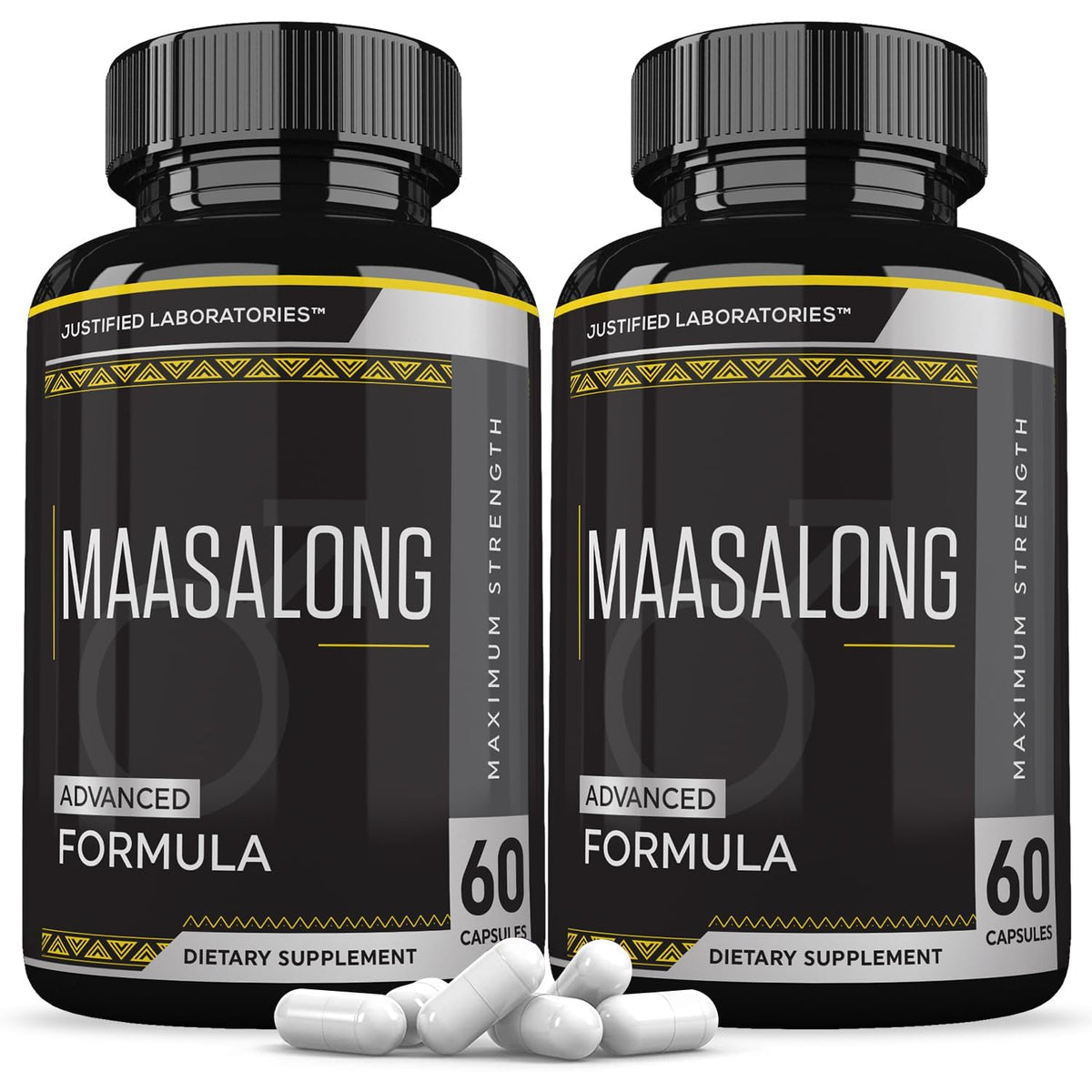 Justified Laboratories Maasalong 2-Pack bottle front view