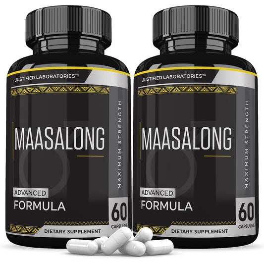 Justified Laboratories Maasalong 2-Pack bottle front view