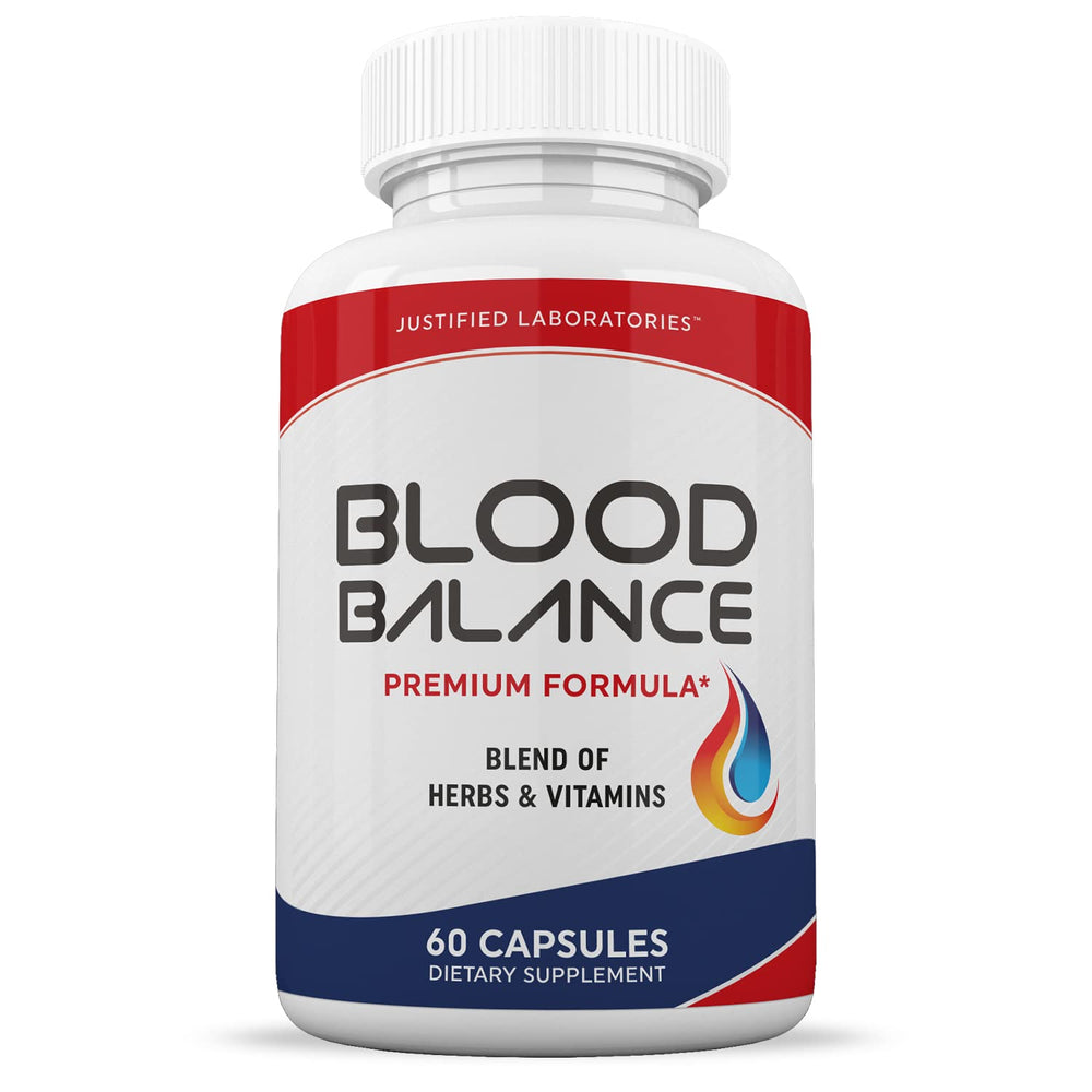 Two 2-pack bottles of Blood Balance Advanced Formula 620MG 120-capsule set
