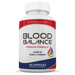 Two 2-pack bottles of Blood Balance Advanced Formula 620MG 120-capsule set