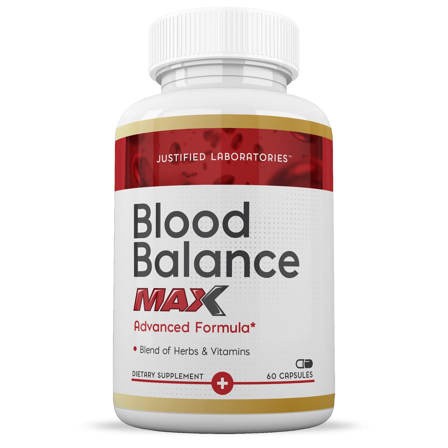 Close-up of Blood Balance Max 1295MG formula ingredients