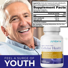 Juvenon daily-use capsule taken as part of routine wellness.