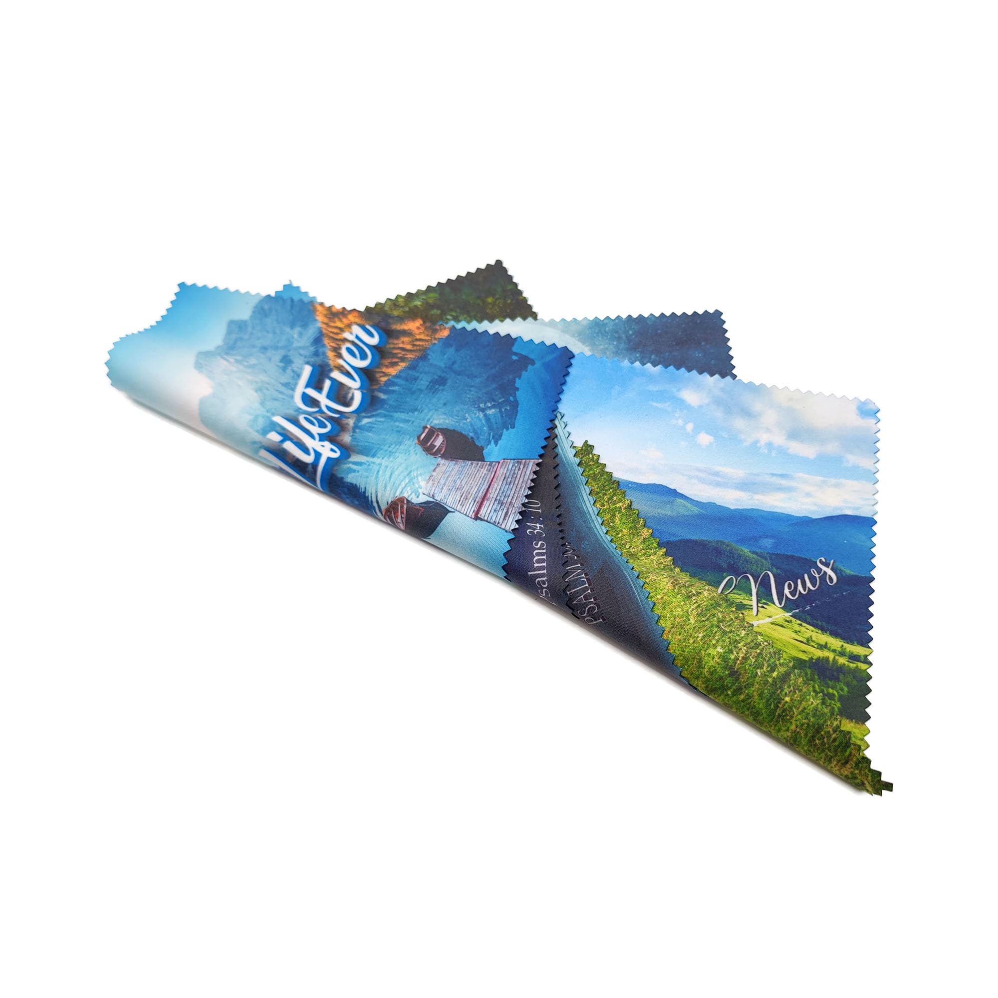 Gift-ready JW inspirational cloths pack display