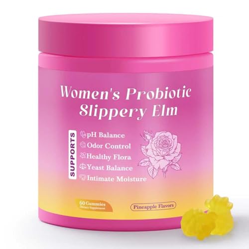 Bottle of Jxiaoyumio Her Juicy Feminine Probiotic Gummies with pineapple flavor