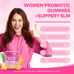 Slippery Elm ingredient illustration for women's probiotics