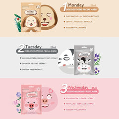 Kaely masks collection for kids, teens, and women to enjoy a spa night.
