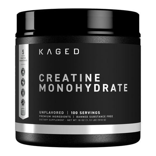 Hero image of Kaged Creatine Monohydrate Micronized Powder, unflavored