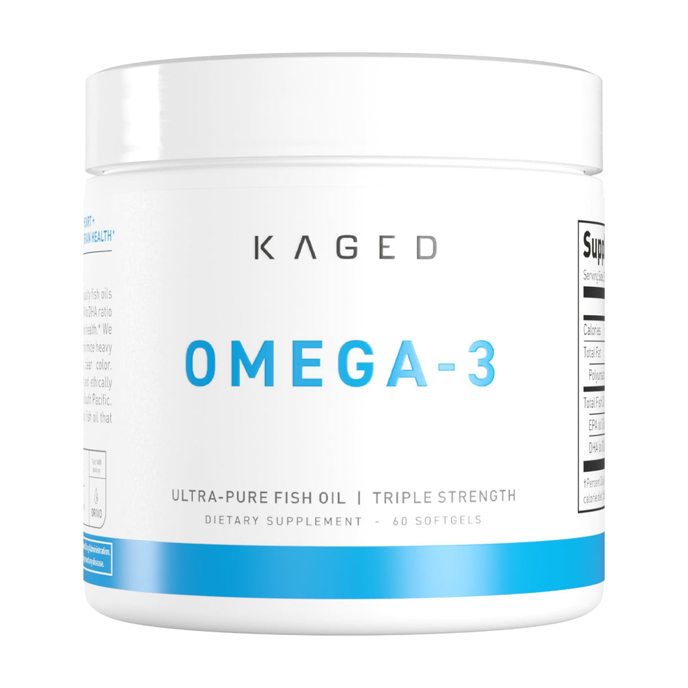 Kaged Omega-3 Softgels bottle front