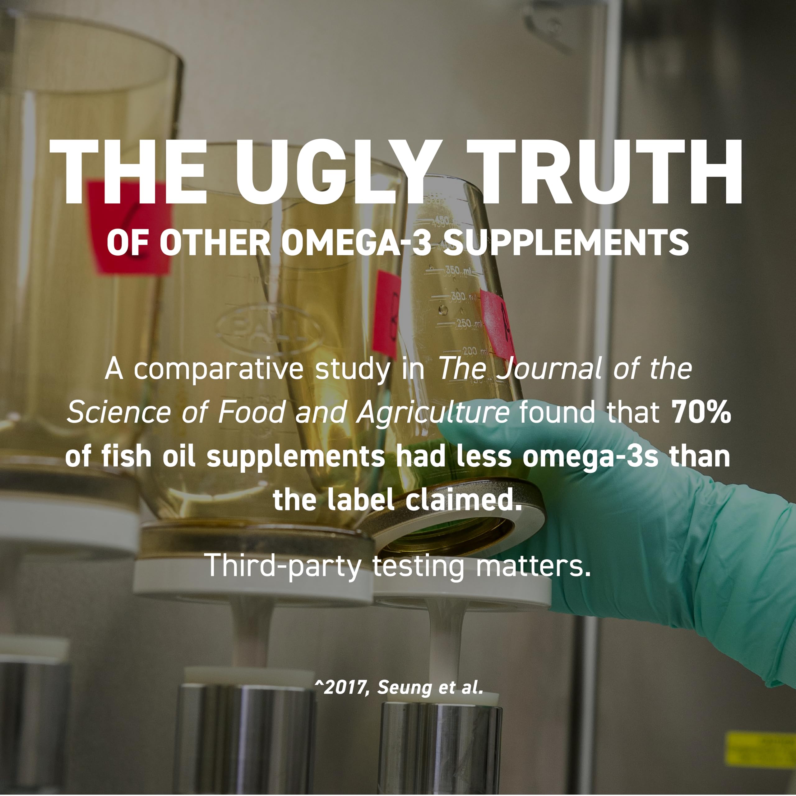 Ingredients of Kaged Omega-3 Softgels
