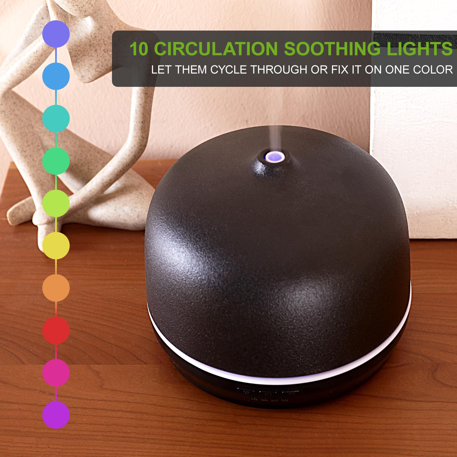 Kakoda 500ml ceramic diffuser close-up showing finish