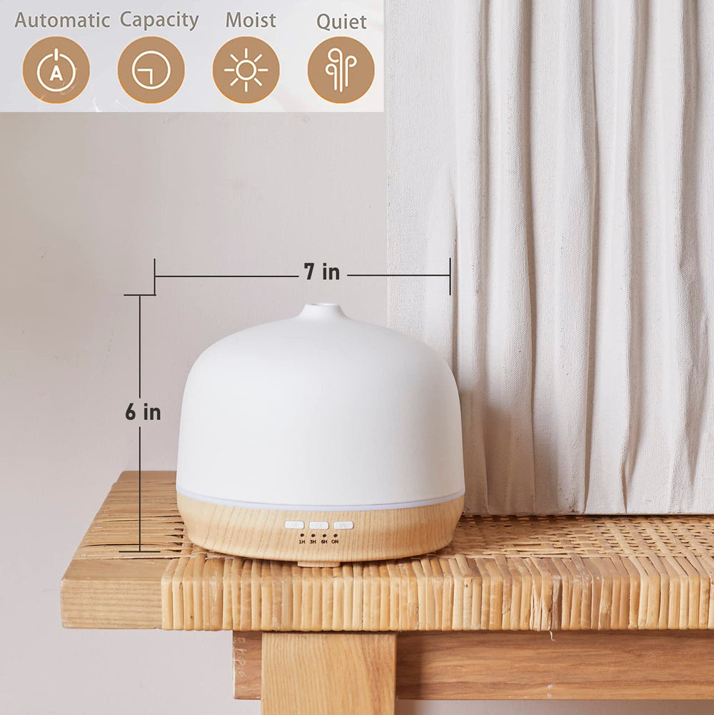 Aromatherapy mist filling a living room