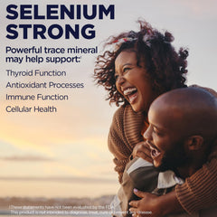 Kal 100 mcg Selenium Yeast Free Tablets label panel