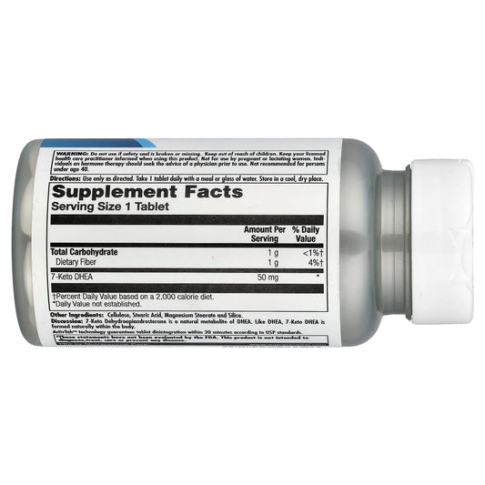 KAL 7 Keto DHEA 50 mg bottle and label