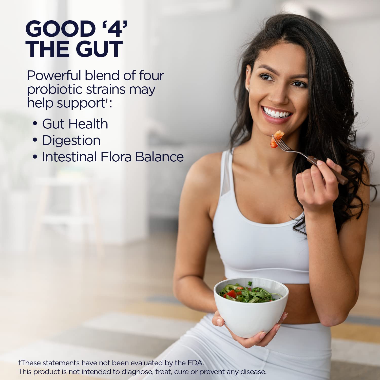 Ingredients and probiotic strains information for KAL ProBiotic-4